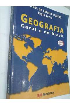 Livro Geografia Geral e do Brasil Volume único Marcos de Amorim