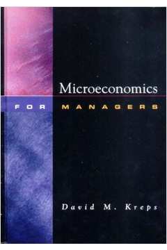 Microeconomics For Managers