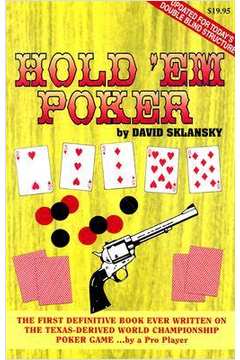 Torneios do Poker: Para Jogadores by David Sklansky