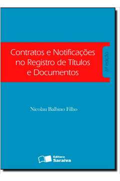 Contratos e Notificações no Registro de Títulos e Documentos