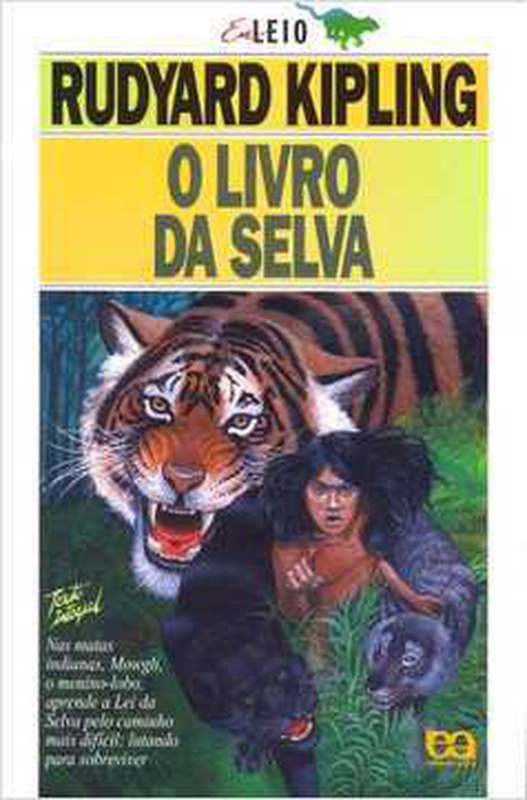 Livro em Inglês] The Jungle Book - Rudyard Kipling - Mogli O Menino Lobo -  O livro da selva