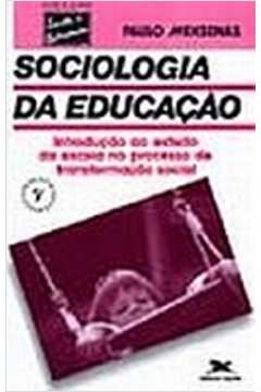 Sociologia da Educaçao