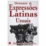 Dicionario de Expressoes Latinas Usuais