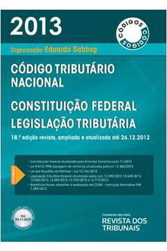 Código Tributário Nacional Constituição Federal Legislação Tributária