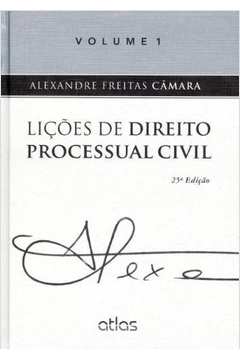Lições de Direito Processual Civil - Volume 1