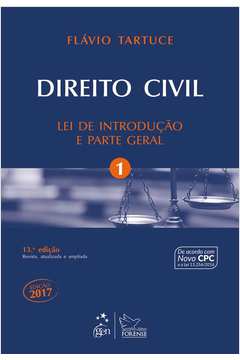 Direito Civil Lei de Introdução e Parte Geral  Vol 1