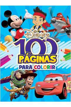 Disney 100 Páginas Para Colorir - Para Meninos