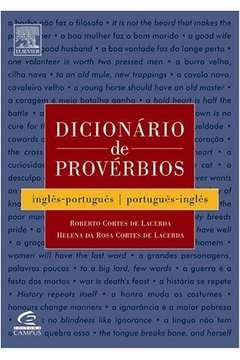 Livro: Dicionário de Provérbios - Francês / Português / Inglês