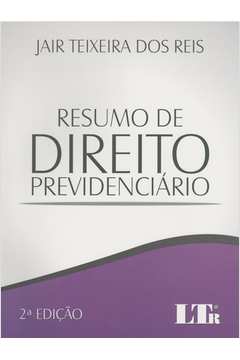 RESUMO DE DIREITO PREVIDENCIARIO - 02ED/15
