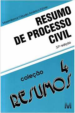 Resumo de Processo Civil - Coleção Resumos 4
