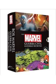 Box Marvel Guerra Civil Guerras Secretas