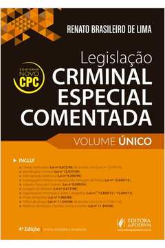 Legislaçao Criminal Especial Comentada