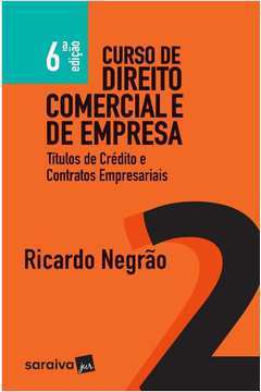 Curso De Direito Comercial E De Empresa - Vol.2