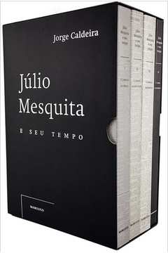 Box Julio Mesquita e Seu Tempo, 4 Volumes