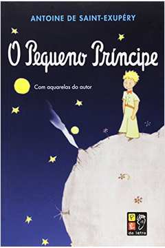 Livro O Pequeno Príncipe Capa Azul - Autor Antoine De Saint-Exupéry