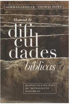Manual de Dificuldades Bíblicas