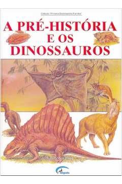 A escolha do dinossauro é para remeter à era pré-histórica, na