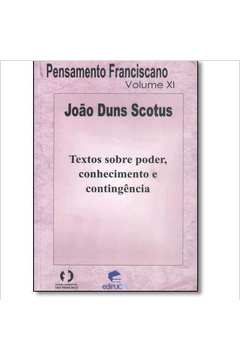 Livro: Textos Sobre Poder, Conhecimento e Contingência - João Duns Scotus |  Estante Virtual