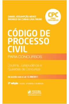 Código de Processo Civil para Concursos