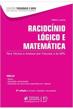 Raciocinio Logico e Matematica  para Tecnico e Analista dos Tribunais