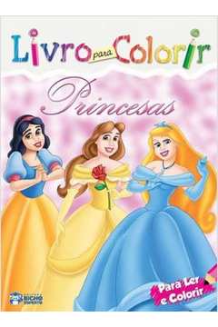 Livro Para Colorir Princesas Bicho Esperto - Papelaria Capital
