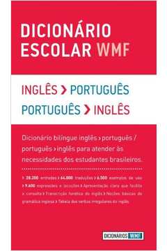 Dicionário Escolar Wmf. Inglês-português / Português-inglês