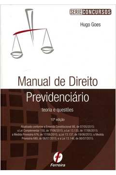 MANUAL DE DIREITO PREVIDENCIARIO 10 ED