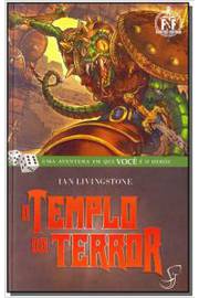 Rpg Solo O Templo Do Terror Por Ian Livingstone - Livros Jogos Aventuras  Fantásticas #7 - Editora Marques Saraiva