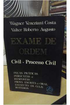 Exame de Ordem Civil Processo Civil