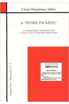 A "pátria Paulista"