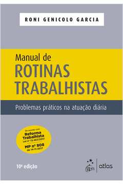 GARCIA-MANUAL DE ROTINAS TRABALHISTAS 10/18
