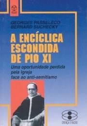 A Encíclica Escondida de Pio XI